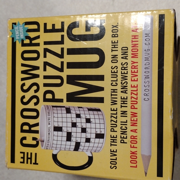 Philosophers Guide crossword puzzle mug. - Picture 7 of 10